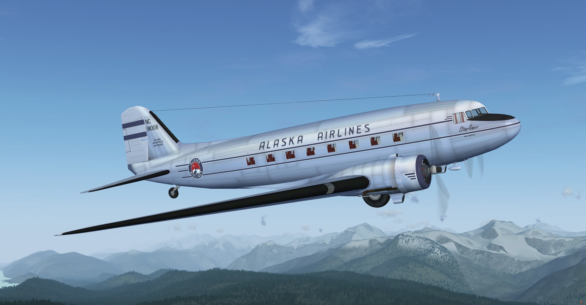 Alaska Airlines NC91008